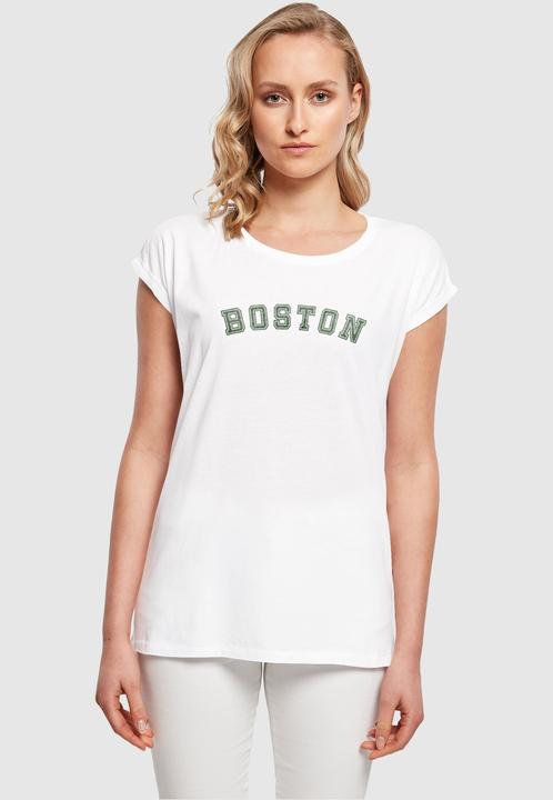 Actual product image Merchcode Ladies Boston Extended Shoulder Tee - 113119 (M)