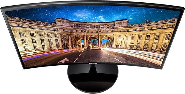 Produktbild Samsung C27F390FHR - LED monitor - curved - 27" 27" viewable - 1920 x 1080 Full HD 1080p (1920 x 1080 Pixel, 27")