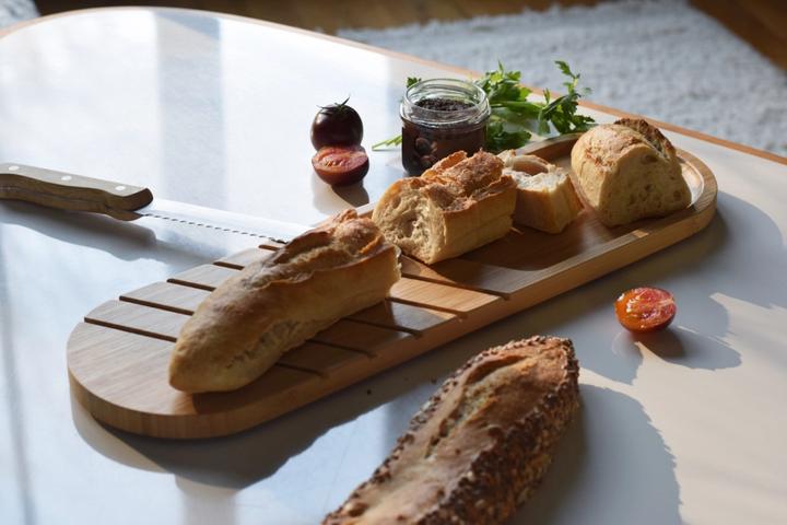 Produktbild Pebbly Brotbrett Baguette, Bambus, 50x15x1.5cm