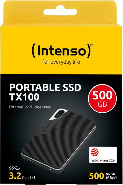 Actual product image Intenso TX100 (500 GB)