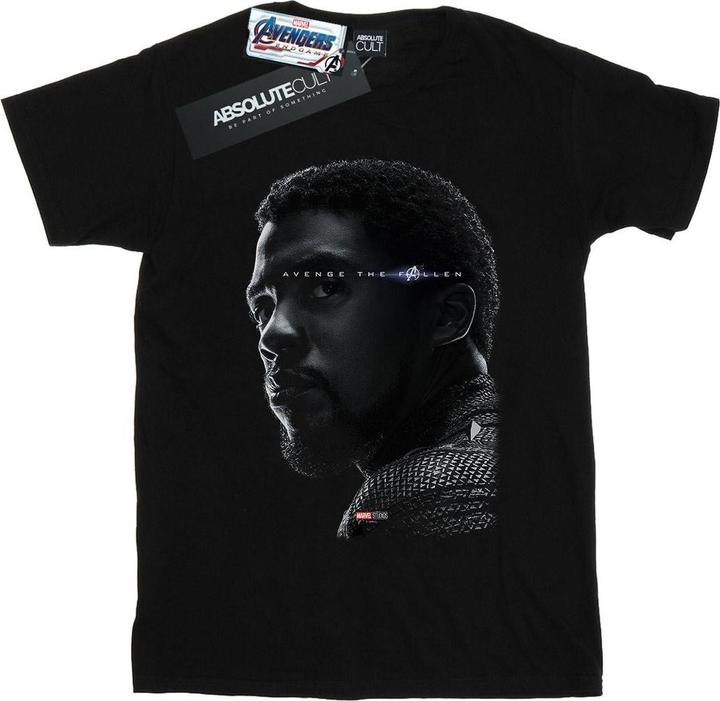Actual product image Mens Avengers Endgame Avenge The Fallen Black Panther T-Shirt (XXL)