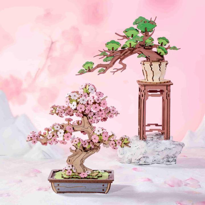Actual product image Rolife Evergreen Pine Bonsai (115 pieces)