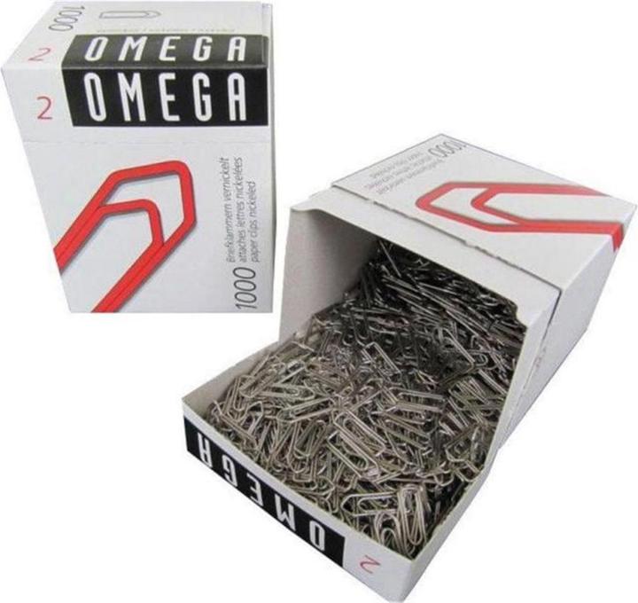 Omega Büroklammern (1000 x)