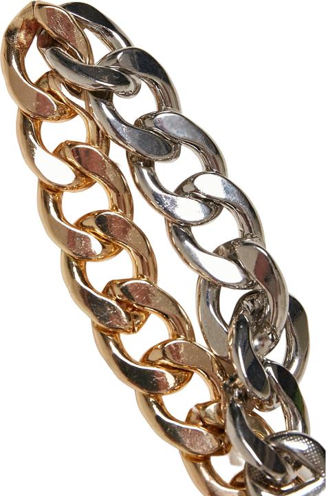 Immagine prodotto Urban Classics Bracciale pesante bicolore (21 cm, 100% cotone)