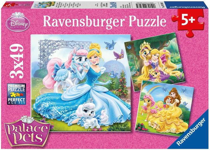 Image du produit Ravensburger Belle, Cendrillon et Raiponce (49 pièces)