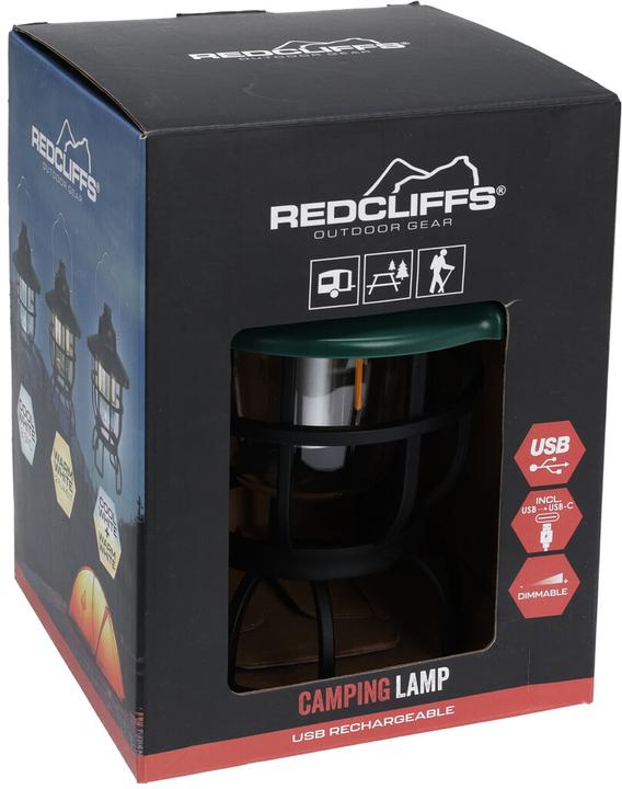 Actual product image Redcliffs Rechargeable camping lamp