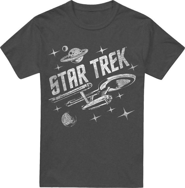 Actual product image Unisex Adult Through Space T-Shirt (S)