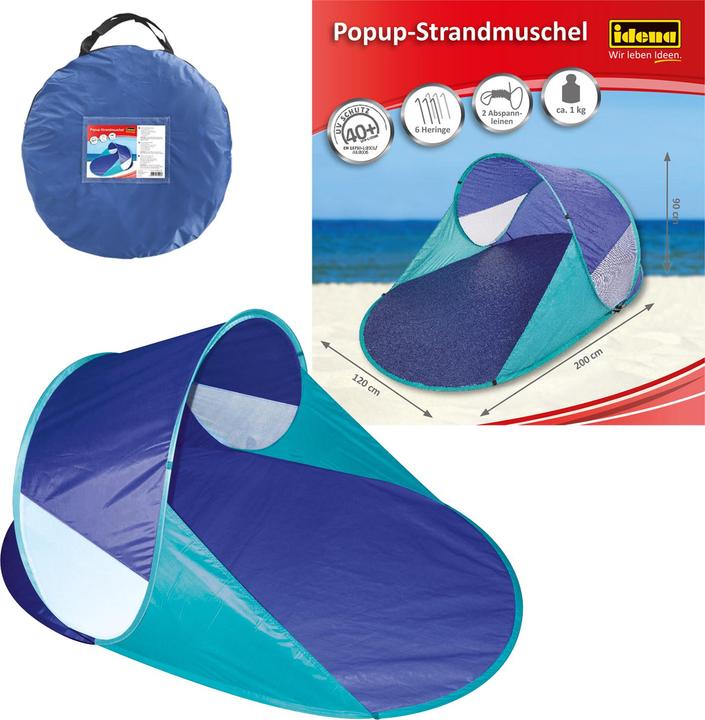 Actual product image Idena Beach shell blue