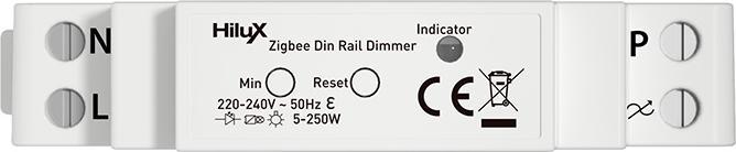 Produktbild HiluX Zigbee DIN rail dimmer - 250w