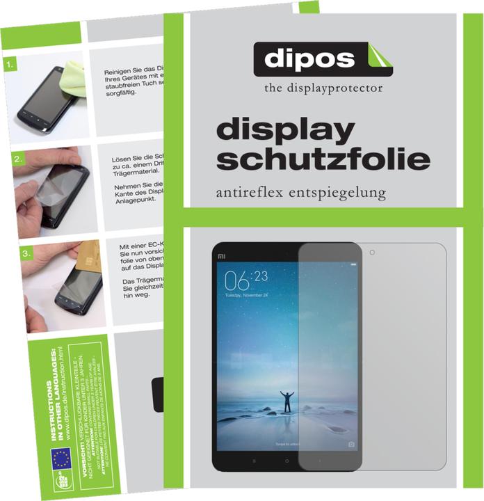 Image du produit Dipos Film de Protection d’écran Anti-reflet (2 pièce(s), Xiaomi Mi Pad 3)