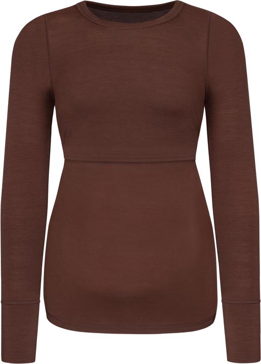 Image du produit Normani Sous-vêtements en mérinos - Ensemble de maternité - T-shirt à manches longues et caleçon - 8795 (L)