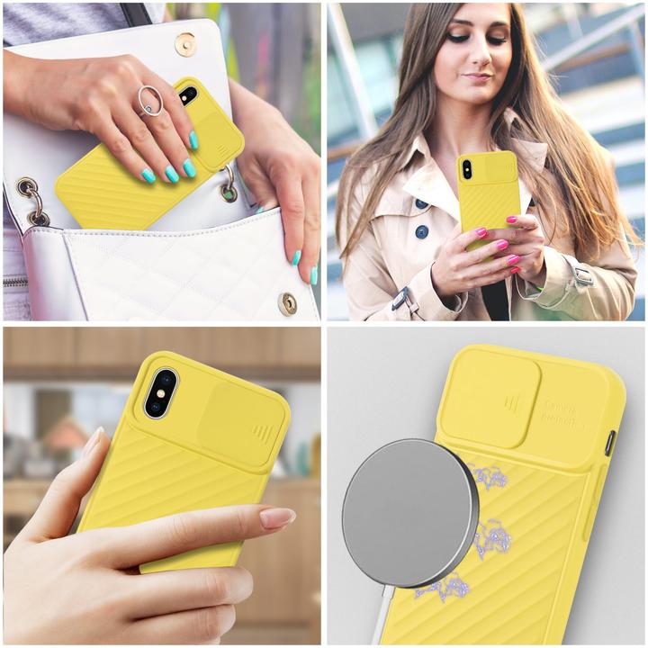Produktbild Cadorabo TPU Cover mit Kamera Schutz (Apple iPhone X)