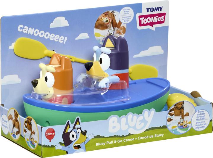 Actual product image Tomy Bluey canoe