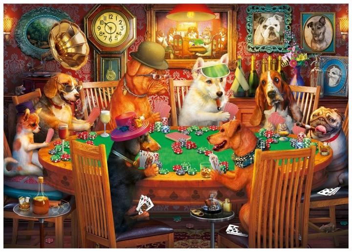 Image du produit Heidi Cheese Line HeiDi Art Puzzle 500 pcs. 5094 Poker Night (500 pièces)