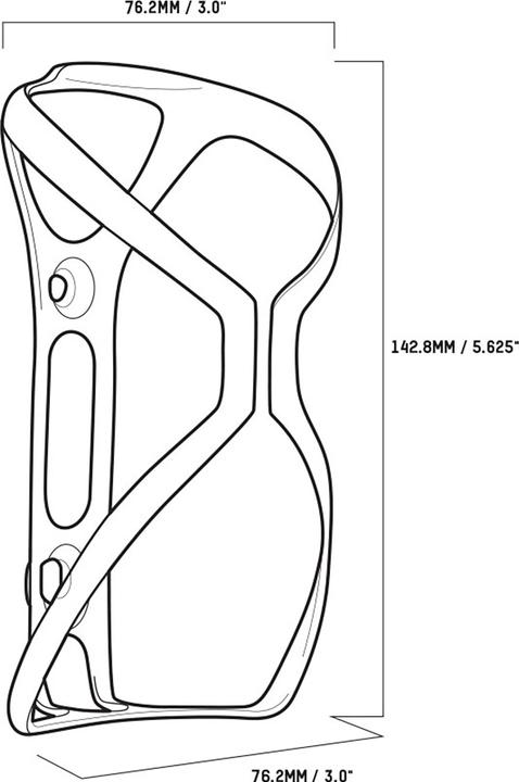 Actual product image Blackburn Cinch Carbon Cage