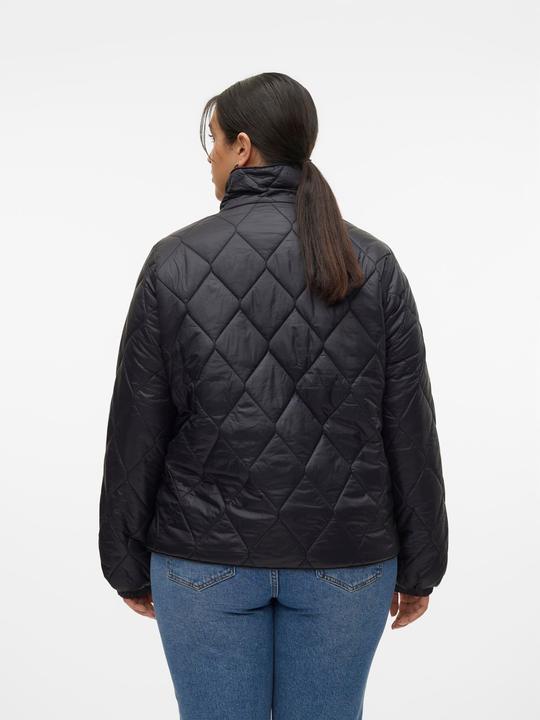 Produktbild Vero Moda Hoch geschlossen Curve Elastische Bündchen Jacke Steppjacke (48)