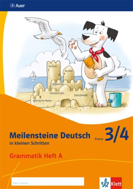Produktbild Meilensteine. Deutsch Grammatik Heft A Klasse 3/4 Ausgabe ab 2017 (Deutsch, Martina, Mohnen, Nicole/Zerr, 2017)