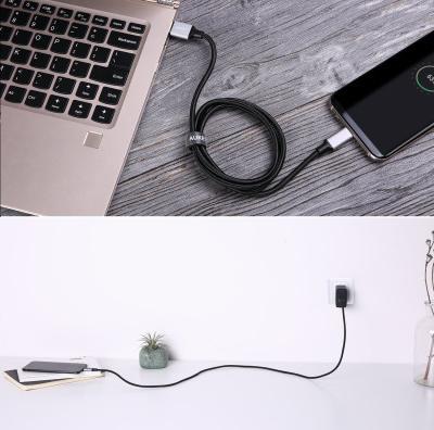 Produktbild Aukey USB A - USB Type-C Nylon (1 m, USB 3.0)