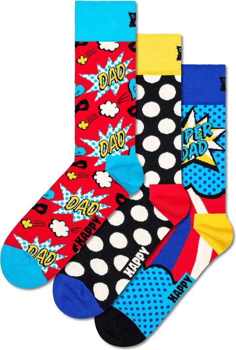 Produktbild Happy Socks Father's Day Gift Set (3er Pack, 41 - 46)