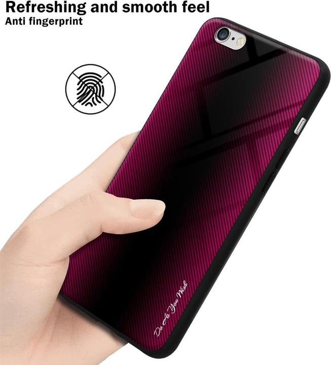 Immagine prodotto Cadorabo Copertura di vetro a strisce in TPU (Apple iPhone 6)