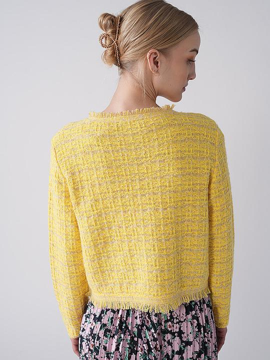 Actual product image Betty Barclay Knitted cardigan with fringes (44)