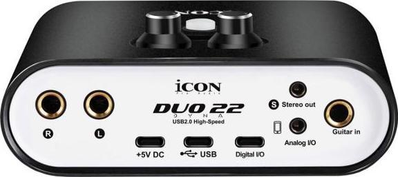Actual product image Icon Duo22 Dyna (NEW) Live USB Audio Interface (USB)