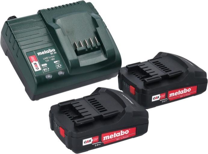 Immagine prodotto Metabo SB 18 Set (Batteria ricaricabile)