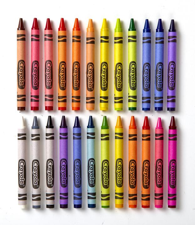 Produktbild Crayola Wachsmalstifte (Assortiert, 24 x)