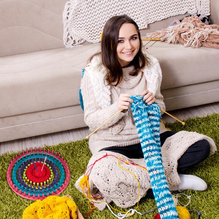 Produktbild Relaxdays Strickring-Set
