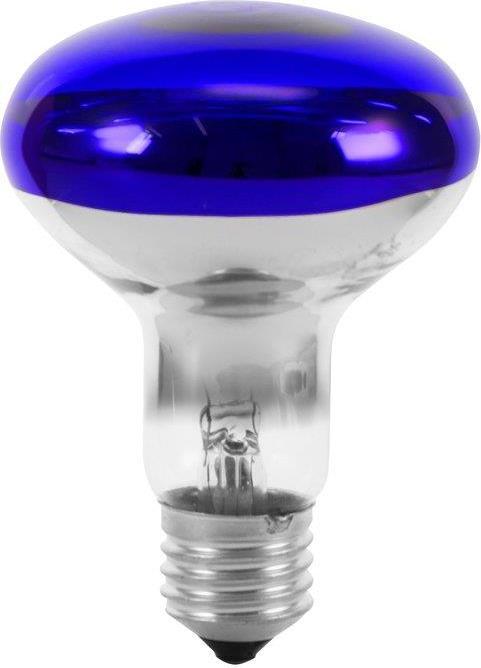Omnilux R80 230V/60W E-27 blau (E27)