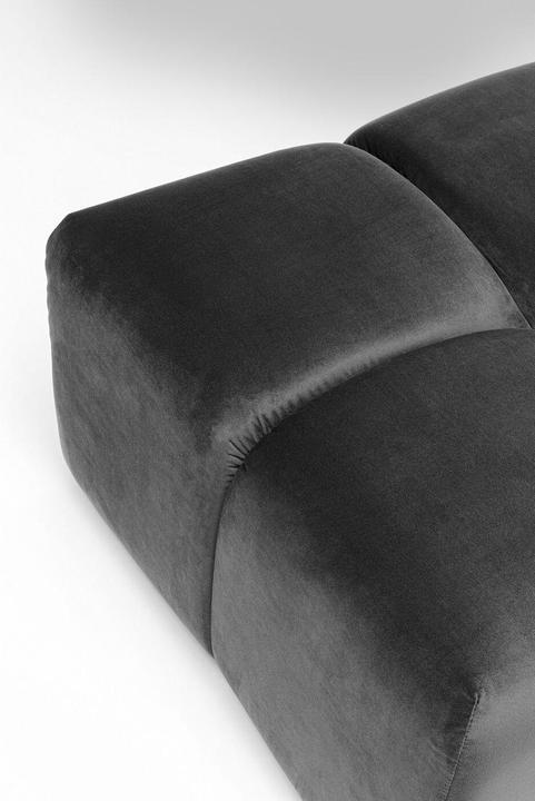 Produktbild Kare Design Hocker Belami Velvet Grau 105x70cm (105 cm)