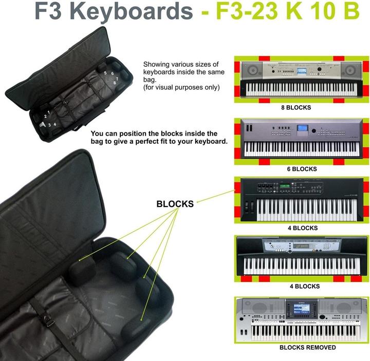 Produktbild Fusion Keyboardbag 10 (Keyboard)