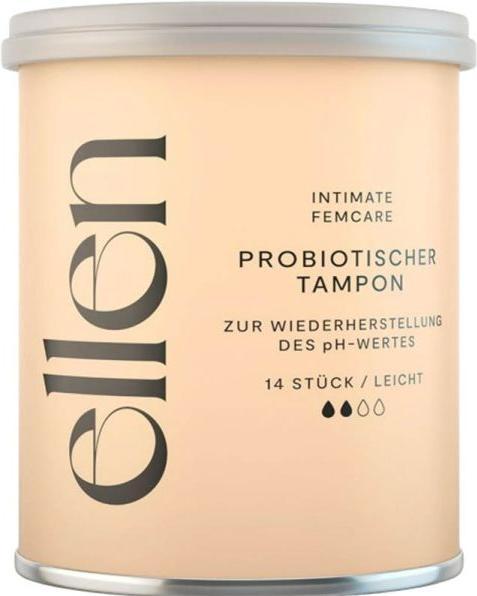 Actual product image Ellen Probiotic Tampon light (14 x)