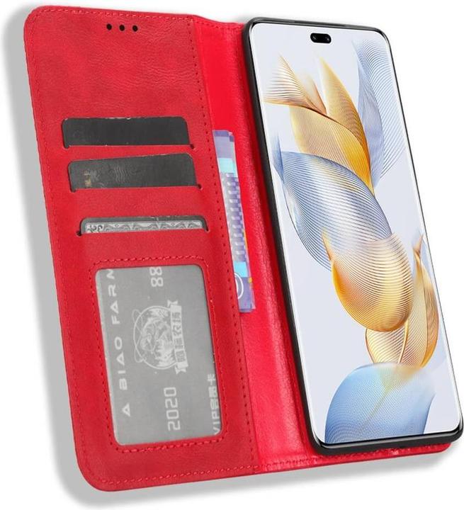 Productafbeelding Cover-Discount Honor 90 - Stand Flip Case Cover rood (LG L90)