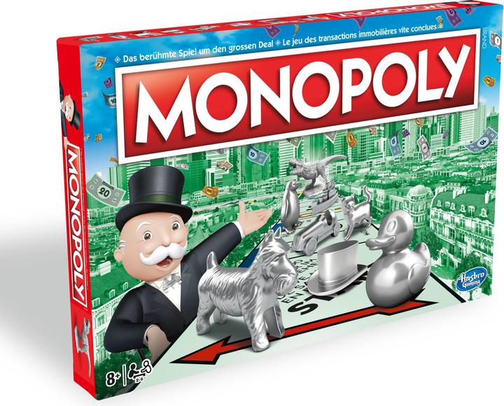 Monopoly Classic Switzerland Edition (German, French)