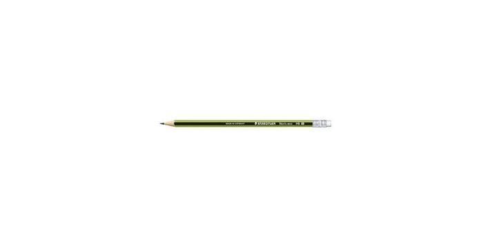 Actual product image Staedtler Noris Eco pencil with eraser (HB, 1 x)