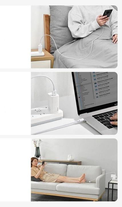 Actual product image Baseus USB A – USB C (1 m, USB 2.0, 66 W)
