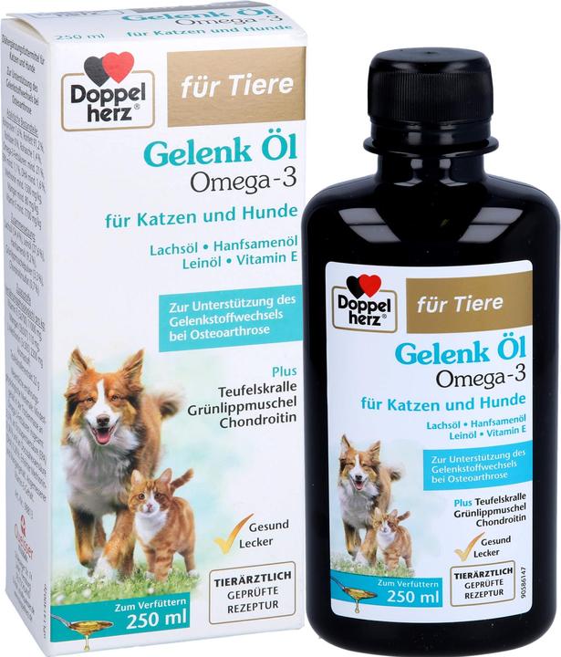 Immagine prodotto Queisser Pharma Olio Per Giunti A Doppio Cuore Ka+H (Cane, Gatto, 250 ml)