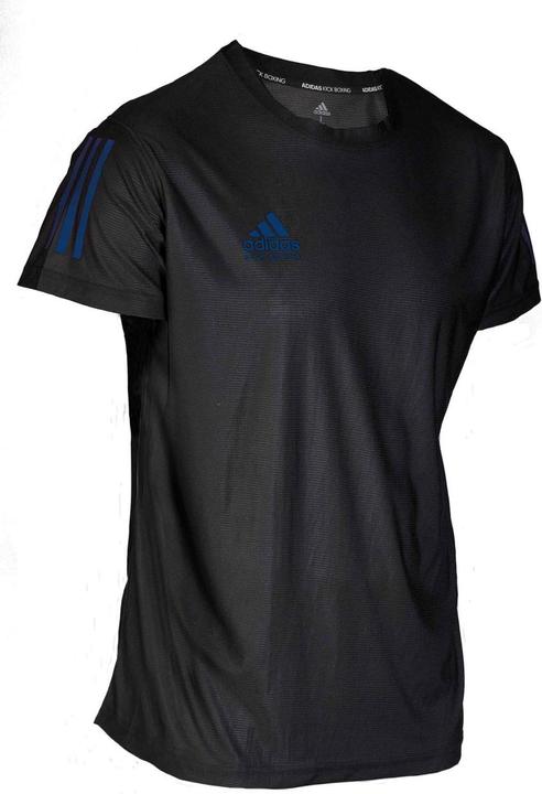 Produktbild adidas Kickbox-T-Shirt Basic schwarz/blau, adiKBTS100 (L)