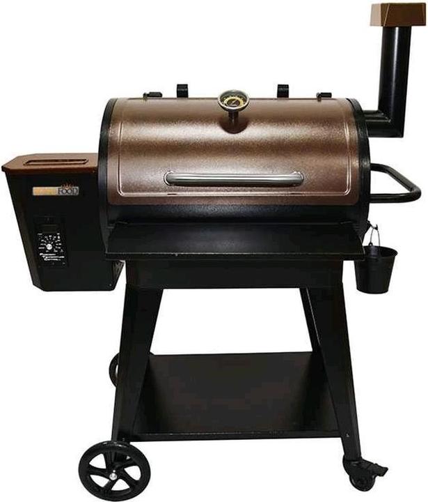 Image du produit Royal Food RFPB 2870 Gril à pellets avec grille en acier inoxydable Surface de cuisson 65x42 cm