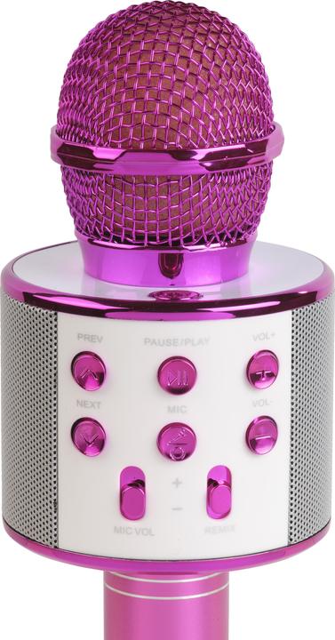 Image du produit Denver Micro-haut-parleur karaoké KMS-20P, rose