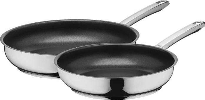 Immagine prodotto Silit SET DI PADELLE CALABRESI 24 28 (28 cm, Set di pentole e padelle da cucina, Acciaio inossidabile)