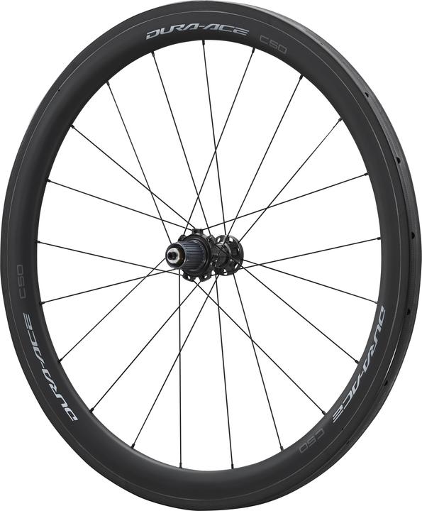 Actual product image Shimano Road wheelset Dura-Ace WH-R9200-C50 Collé (Rear wheel, 28")