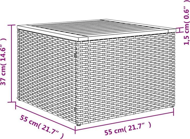 Actual product image VidaXL Shelf