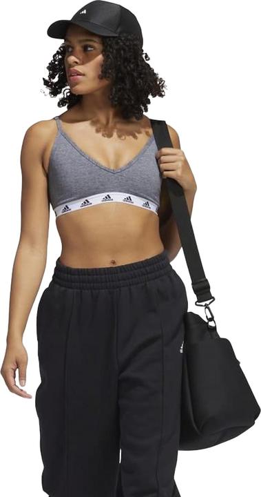 Actual product image adidas Womens/Ladies Purebare Lights Sports Bra (M)