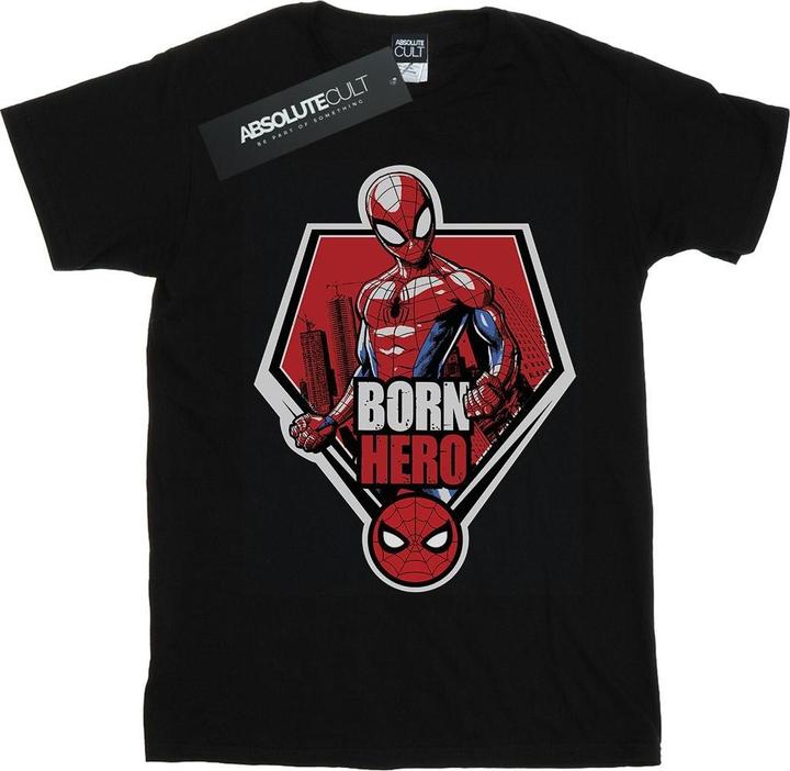 Immagine prodotto Spider-Man Born Hero Maglietta Uomo (M)