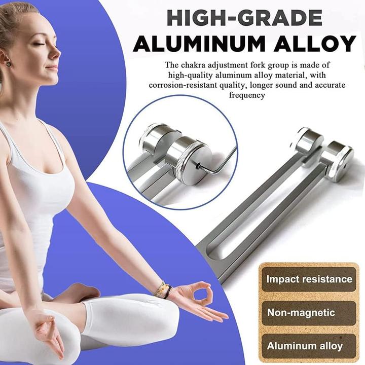 Produktbild Ocnvlia 3-teiliges Stimmgabel-Set (128 Hz, 256 Hz, 512 Hz)