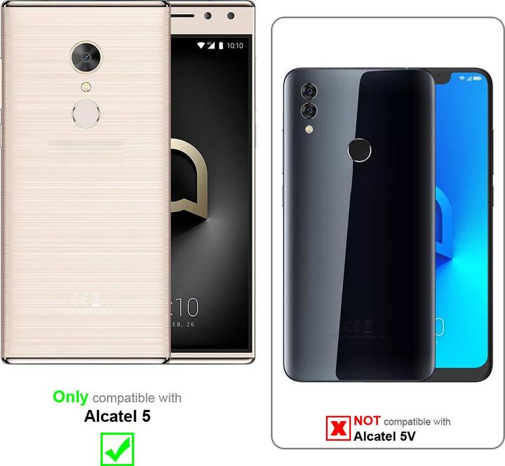 Image du produit Cadorabo Coque pour Alcatel 5 universel avec Clip (Alcatel 5)