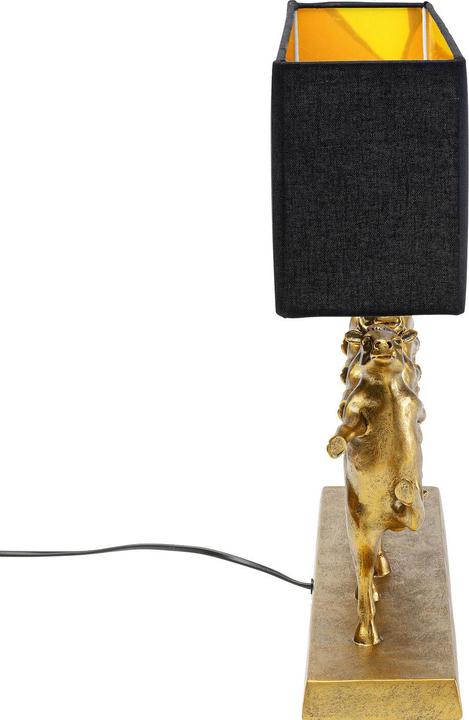 Actual product image Kare Design Dancing Cows table lamp black (E27)