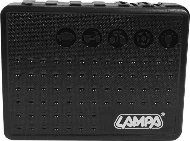 Produktbild P2R Universal-Taschenkompressor mit Led-Taschenlampe 8 bar (8 Batterien aa) (8 Bar)